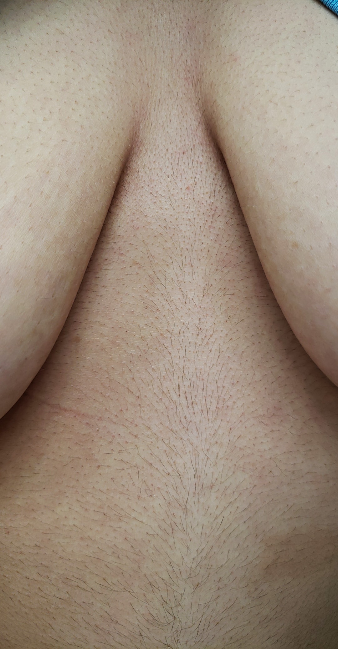 Boob hairy